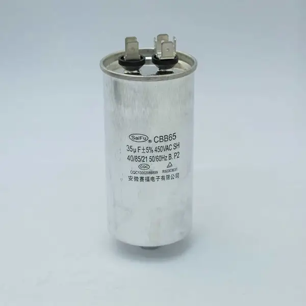 供应 赛福CBB65B 450VAC 35UF通用型干衣机电动运转薄膜电容