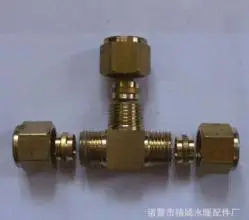 不锈钢四通中间卡套接头批发销售-中仪仪表-齐齐哈尔卡套接头