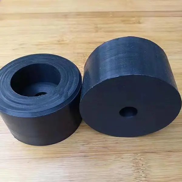 益茂生产 钢板夹层橡胶减震器 黑色减震橡胶弹簧 橡胶制品