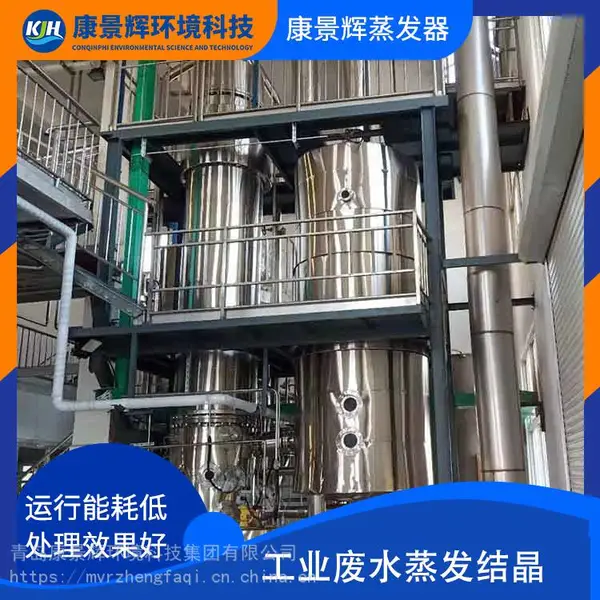 MVR废水蒸发器 含盐废水结晶蒸发器 康景辉 蒸发器厂
