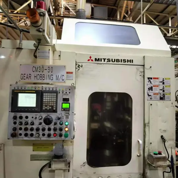 转让滚齿机,日本三菱高速高效数控滚齿机 型号:GD20CNC ,二手设备