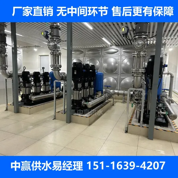 长沙成套无负压供水设备改造控制系统采用PLC或CNC控制