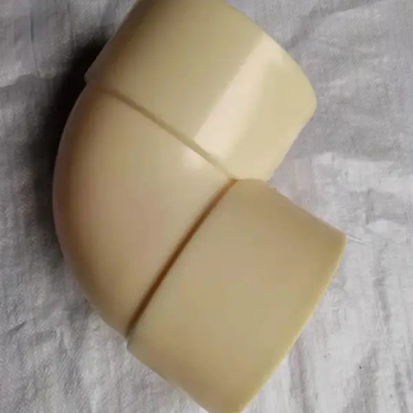 华禹塑胶abs管道配件三通乳白色abs弯头配件各种型号
