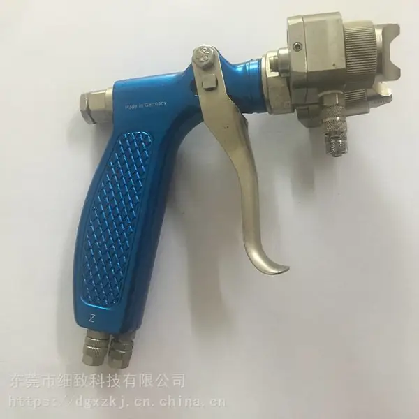 纳米喷镀设备 双头喷枪 双组份喷枪 ***手动双组份喷涂设备