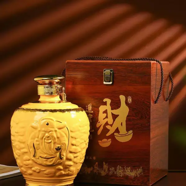 景德镇陶瓷酒瓶子白酒瓶家用仿古白酒酒壶真金描边酒坛一斤装包邮