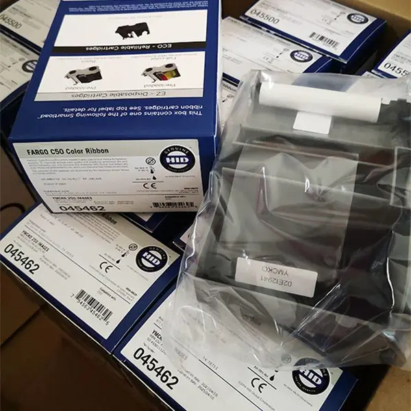 法哥C50证卡打印机工作健康证PVC卡制卡机门禁IC卡电缆标牌打印机