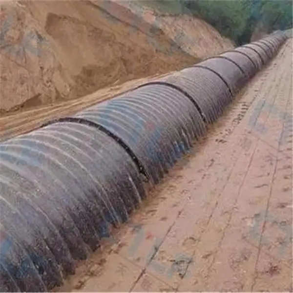 兰州源头厂家 钢波纹管涵 马蹄形波纹管涵 大口径拼装波纹管 钢波纹管 金属波纹管