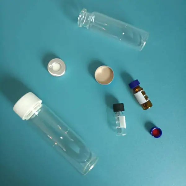 WEDO透明进样瓶 F533102-9-2ML 盖垫D19302-9-2一字开口D19305-9-2