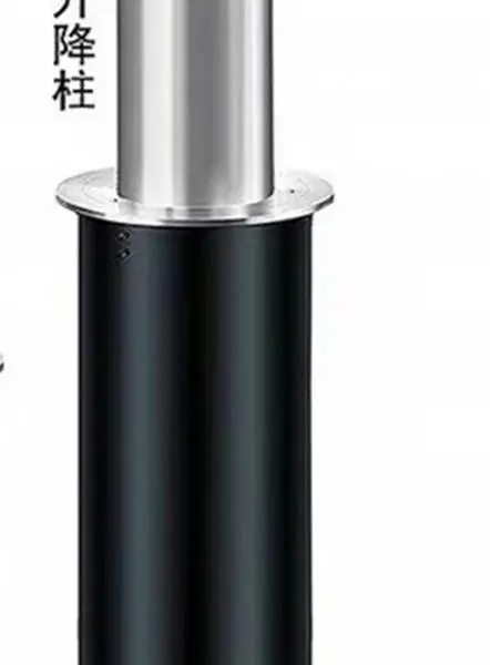 华盛泰不锈钢可拆卸活动路桩 可移动隔离柱防撞柱 交通防护设备电动升降柱