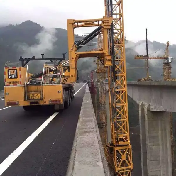 山东启航机械18m检测车_吊篮式18m检测车_易维护桥梁检测车