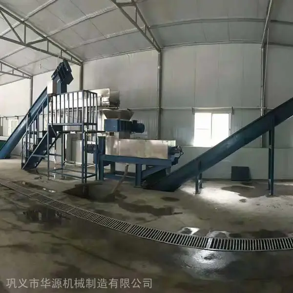 尾菜垃圾压榨机结构 残余垃圾破碎脱水设备易维护 厨余垃圾处理机