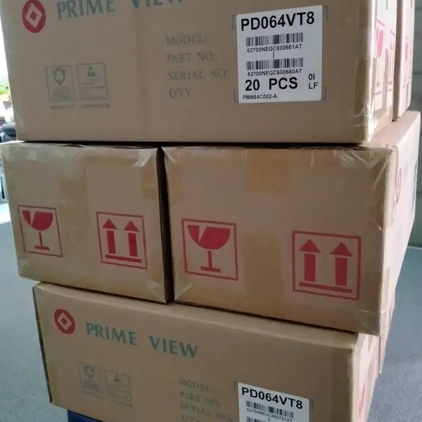 PVI元太6.4寸PD064VT8全新原包液晶屏 VT8地铁 重卡诊断仪 电力设备工控屏