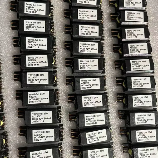 LED电源T8T5灯管EDR系列超薄高频变压器生产