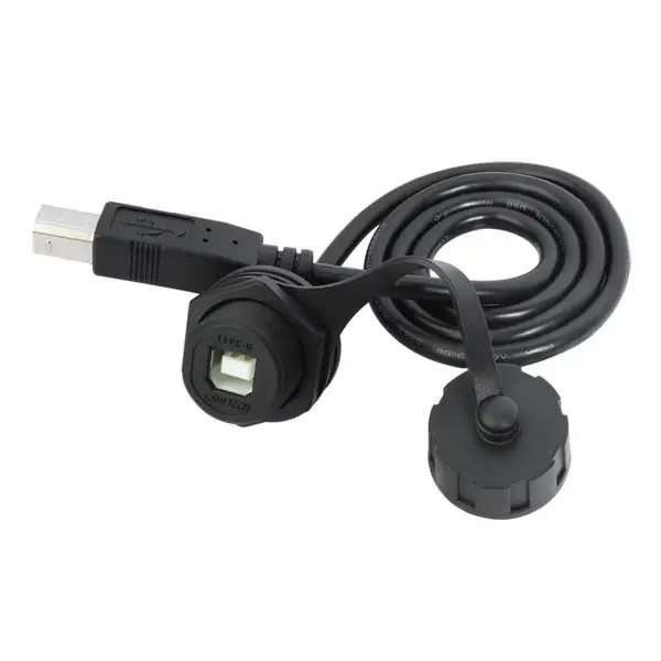 lshitech龙仕 工业级TYPE-B防水连接器 线缆可定制长度 / 规格