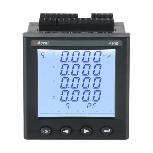 安科瑞 APM801多功能三相电能表 网络电力仪表 电能质量分析仪