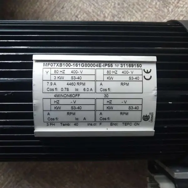 进口科尼15KW起升电机MF13Z-106N172P85061N-156