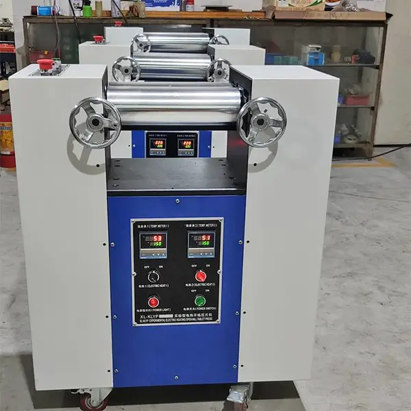 PVC塑料压片机 XL-KLYP 实验型炼胶开炼机