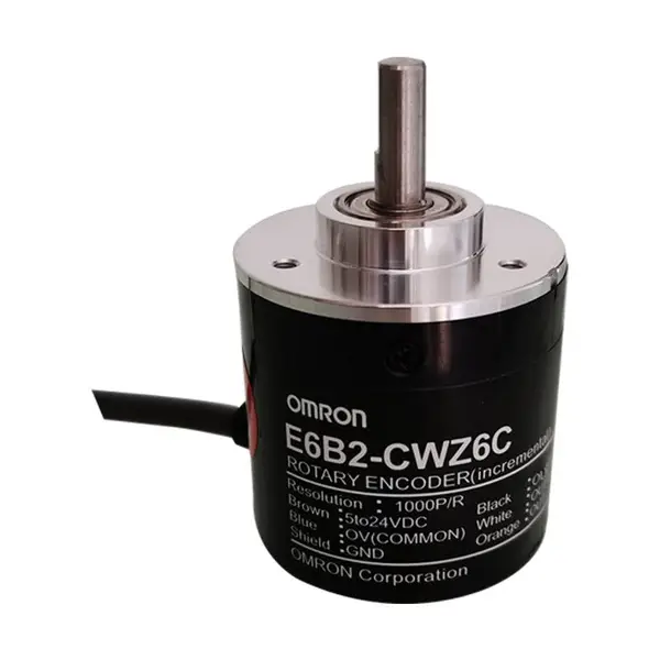 正品欧姆龙E6B2-CWZ6C旋转编码器E6C2-CWZ5B/CWZ1X/1000P/R/600P2