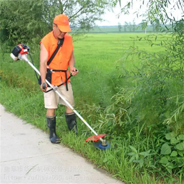 便携式割草机 果园清理杂草修剪机 汽油打草机