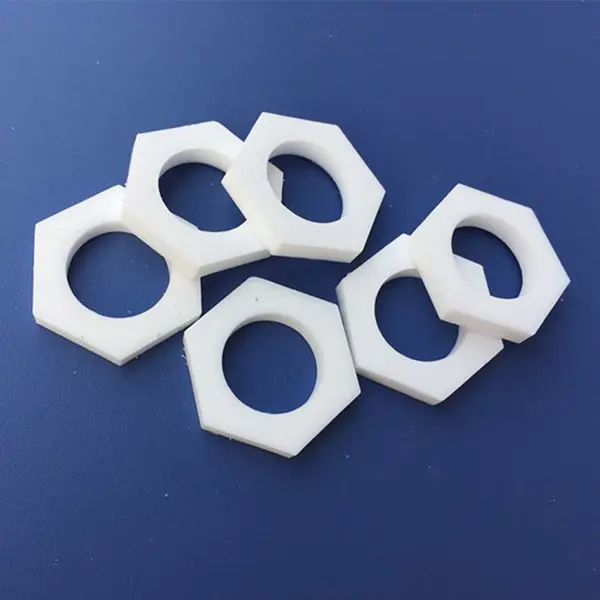 CNC加工聚四氟乙烯异形开口环 PTFE管箱垫片 耐高温ptfe隔热条