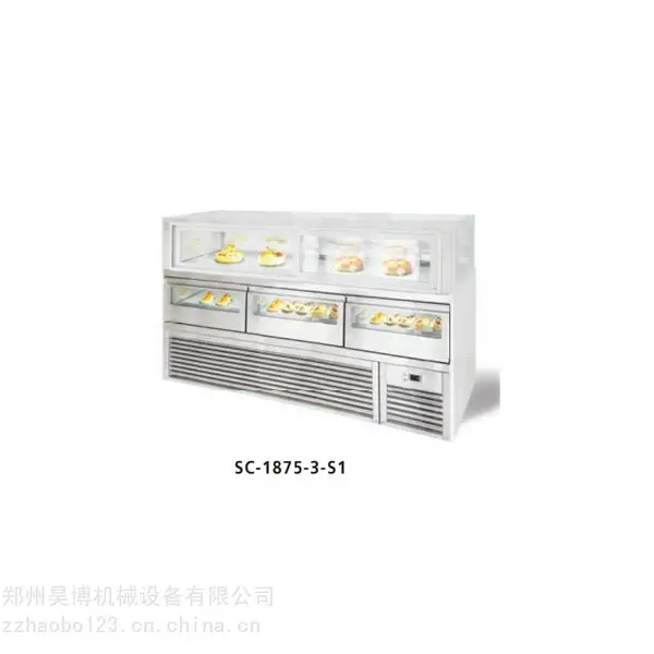 CRYSTAL ICE雪宝SC-1875-3-S1商用混合式蛋糕甜品展示柜供应