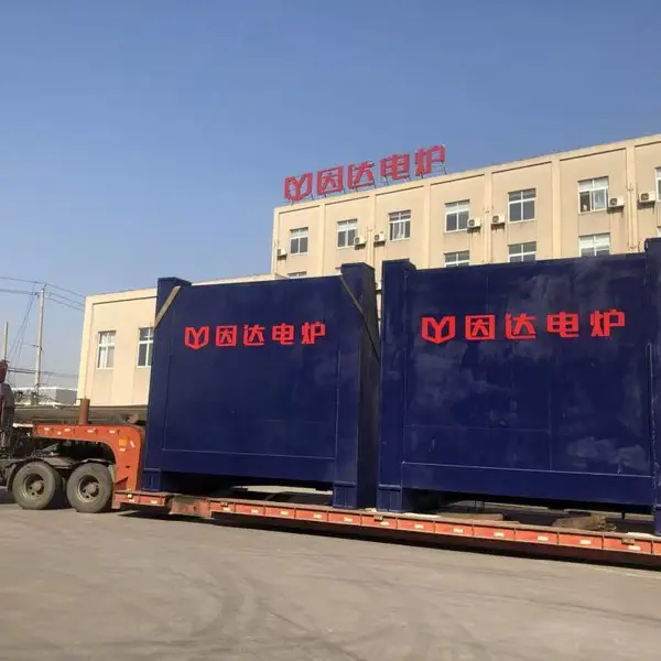 因达电炉30T中频感应炉,废钢料熔炼炉成套系统,