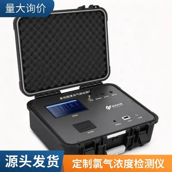 便携式Cl2氯气检测仪 泵吸式 化工厂泄漏巡检 带防水设计