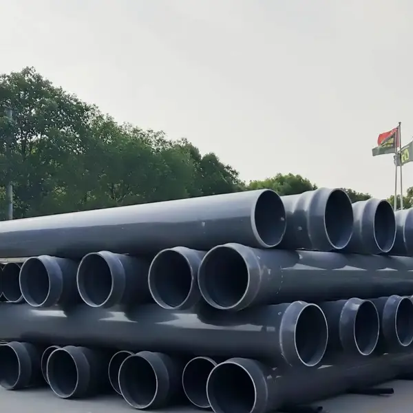巴州昆峰管业生产加工销售PVC-U埋地排污管dn315-SN8