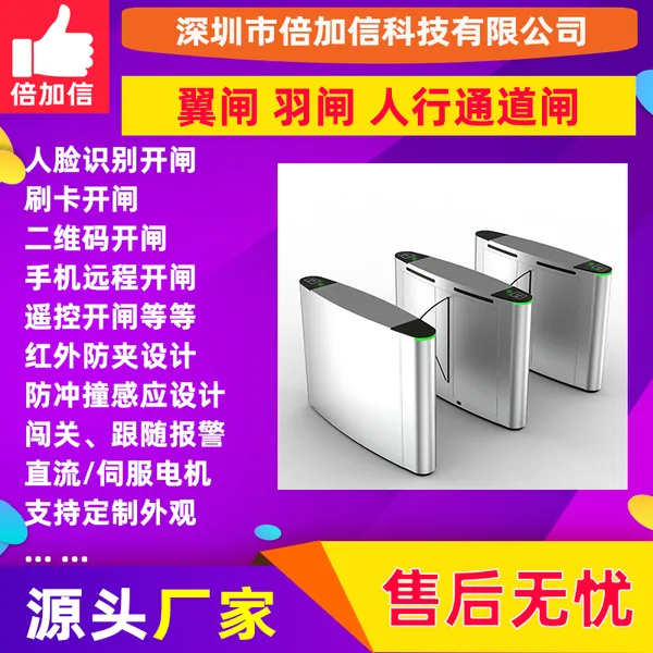 幼儿园闸机儿童摆闸定制各种摆闸翼闸学生专用接送系统BJXZ1849