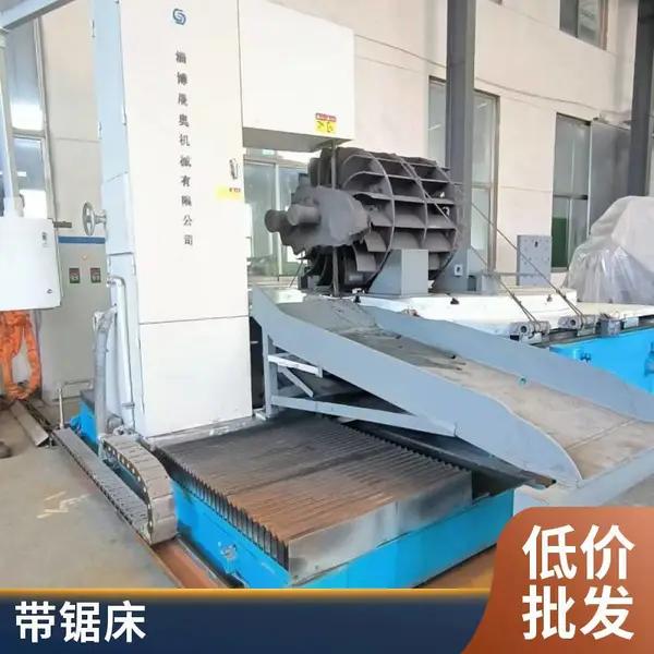 数控切割机 高速带锯床 立锯 用于锻件切割 铝铸件 冒口三轴旋转锯切