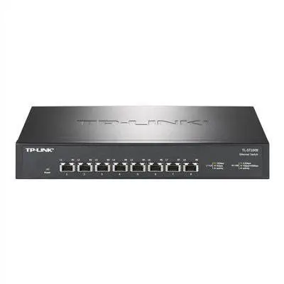 TP-LINK8口全万兆10G以太网交换机2.5g电口TL-ST1005，TL-ST1008
