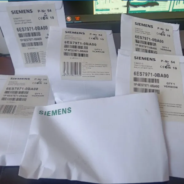 6ES7971-0BA00 SIMATIC?S7-400,缓冲电池?3.6?V/2.3?AH?用于?PS?405?4?A/10?A/20?A?和?PS?407?4?A/10?A/20?A