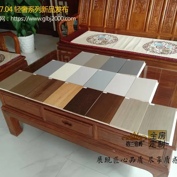 江西全屋定制家具加盟轻奢贴木皮混油系列实木定制厂家吸塑烤漆门板招商