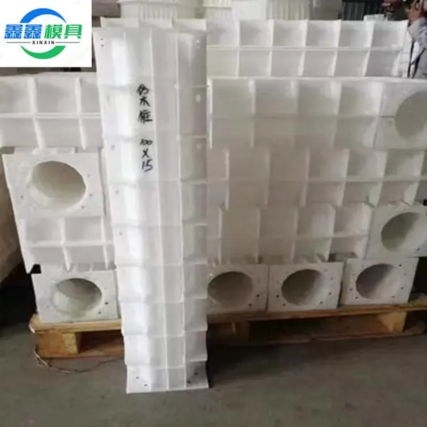 预制仿木桩模具 鑫鑫水泥仿树桩模具 构件方法 进行检测试验