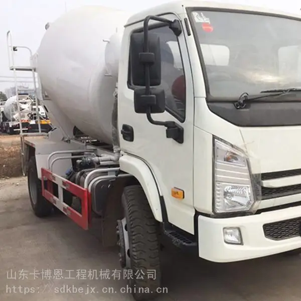 4方混凝土搅拌车 济宁搅拌罐车 4方自上料搅拌车型号齐全