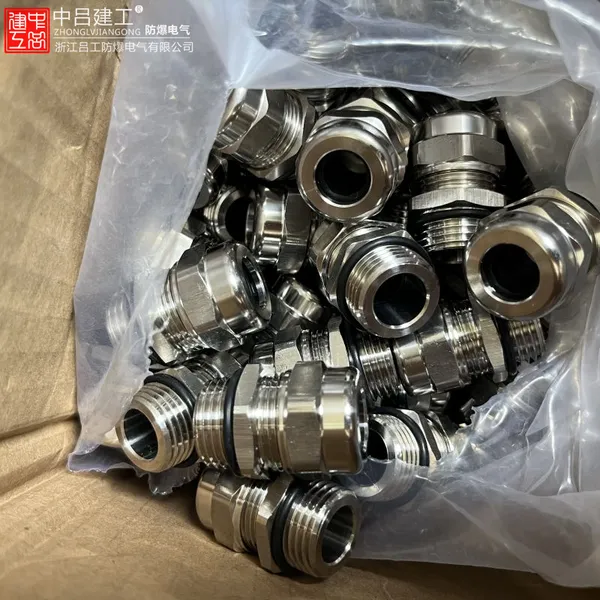 不锈钢防爆格兰头防爆电缆密封接头防爆填料函防爆葛兰M20外螺纹