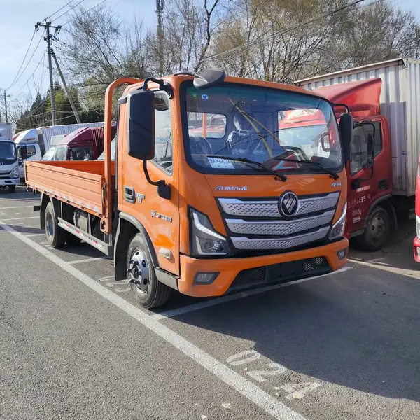 福田奥铃欧马可蓝牌专项作业车 4米2蓝牌电源车除雪车 福田小专车