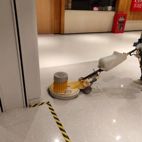 石材翻新结晶镜面增艳处理提升石材色彩饱和度质感养护施工
