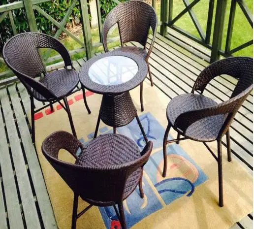 昆明编藤桌椅仿藤家具人工藤家具