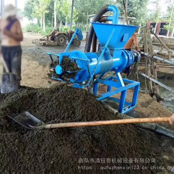 有机肥固液分离机 猪粪牛粪挤干分离机 环保型粪便脱水机
