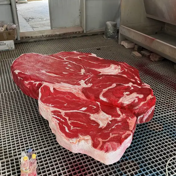 大连泡沫雕塑厂家定做人物雕塑 明星蜡像风格卡通人偶 商业活动现场 逼真彩绘
