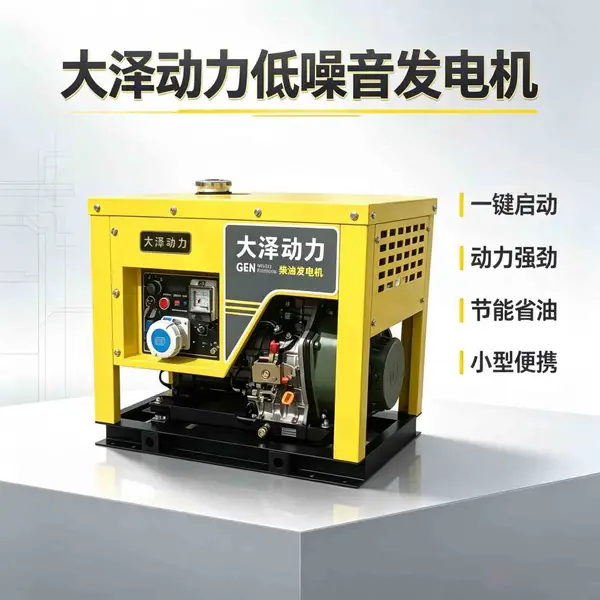 铁路隧道施工应急5千瓦静音柴油发电机型号齐全