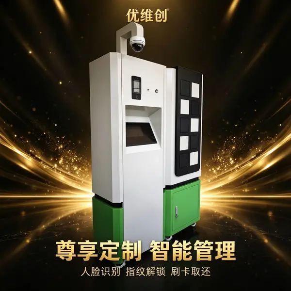 优维创人脸识别尊享定制智能钥匙柜总部大楼钥匙管理rfid自动记录