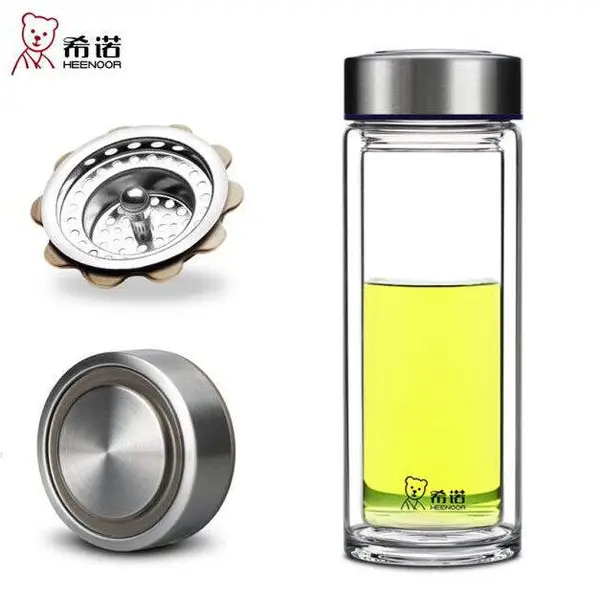 希诺 双层玻璃杯批发定制 XN-6716员工福利 广告礼品 纪念礼品定制
