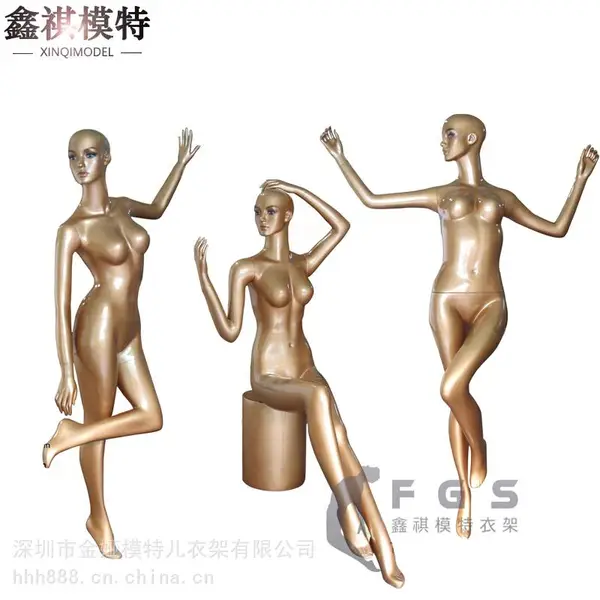 深圳金娅内衣电镀女模特 高档展示模特 大品牌环保胸模 内衣橱窗道具