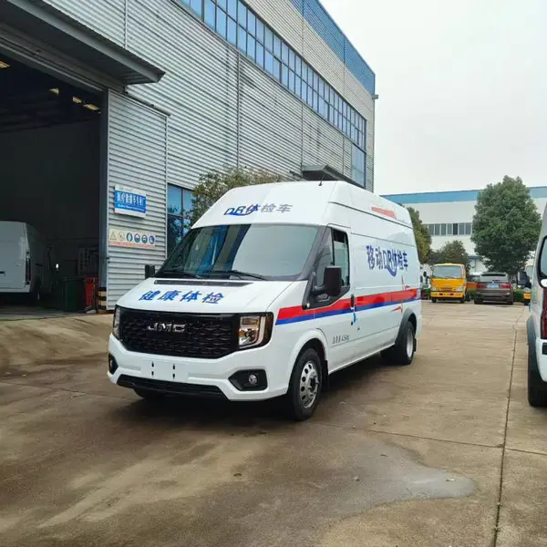 四驱自动挡DR体检车 江铃福顺DR体检车报价 医疗巡诊车