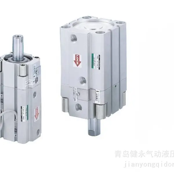 SAMIN 紧凑型带锁气缸 USSD 系列 双作用内置开关 防下坠薄型气缸