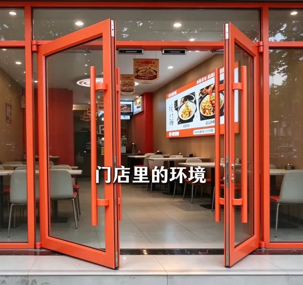 供应 商用型材门 可调门轴+出厂校准 高透钢化玻璃 — 武汉锐界门业源头直供 供应产品