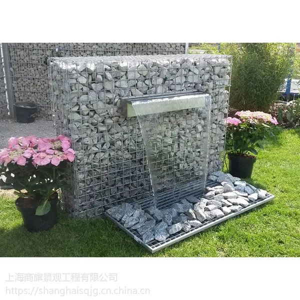 上海商旗供应德国欧亚瑟瀑布流水墙庭院鱼池造景装饰