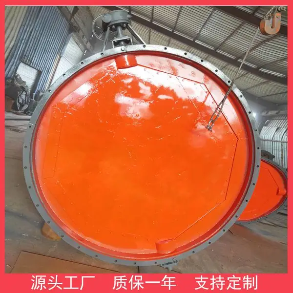 柏润优质烟道挡板门硅酸铝隔热耐腐密封挡板门使用寿命长